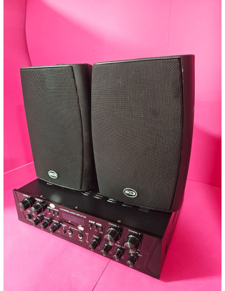 8-8-70124-8-Amplificador HiFi Acoustic Control AMP 435 2 Altavoces ks4076 30w 8ohm bases