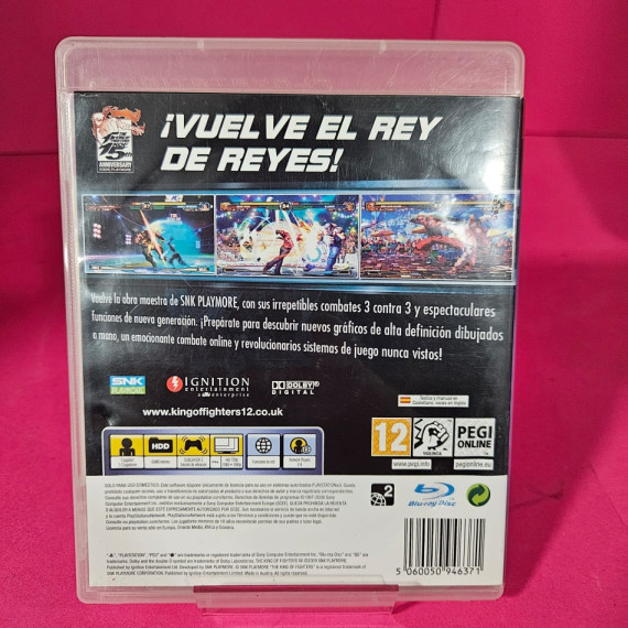 8-8-70197-2-Videojuego PS3 The King of Fighters XII