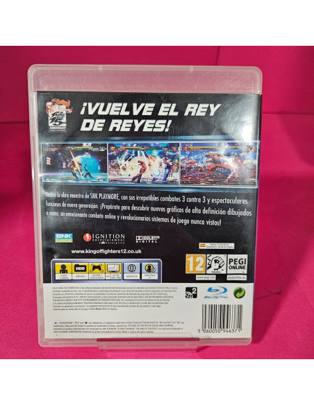 8-8-70197-2-Videojuego PS3 The King of Fighters XII