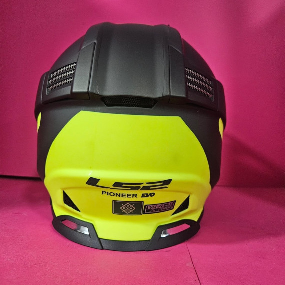 8-8-70808-6-Casco Integral Helmets LS2 Pioneer Evo MX436 Talla M Intercomunicador Shad UC03 
