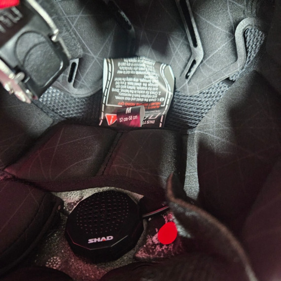 8-8-70808-9-Casco Integral Helmets LS2 Pioneer Evo MX436 Talla M Intercomunicador Shad UC03 