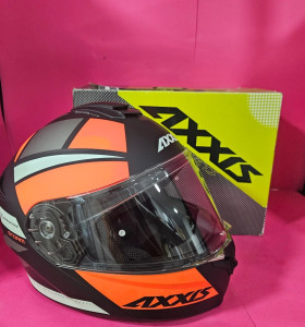 8-8-70846-1-Casco Integral modular AXXIS FU406SV Storm SV orange Talla XL (Sin Uso)