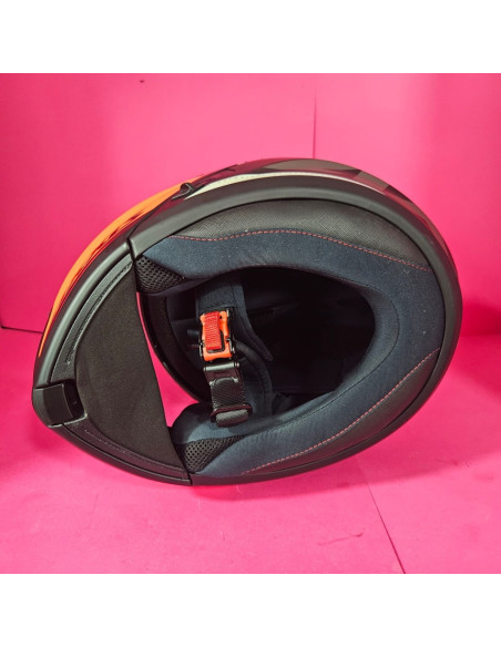 8-8-70846-21-Casco Integral modular AXXIS FU406SV Storm SV orange Talla XL (Sin Uso)