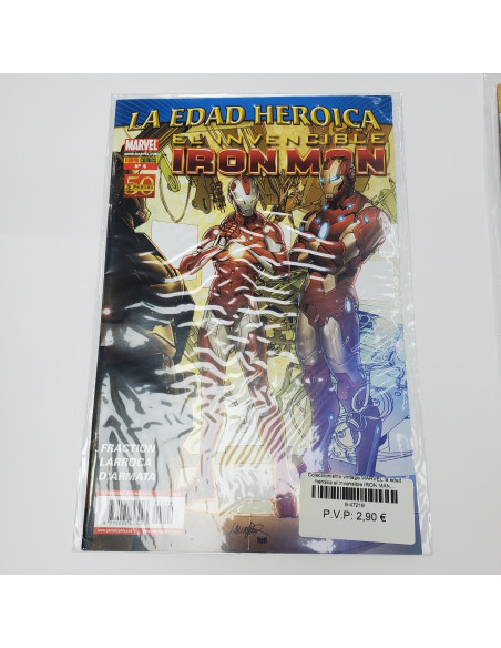 8-9-47219-1-Coleccionismo vintage MARVEL la edad heroica el invensible IRON MAN no5