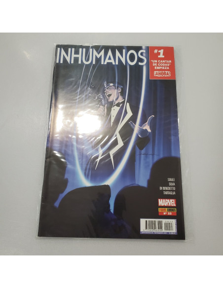 8-9-47250-1-Coleccionismo vintage MARVEL Inhumanos No 33