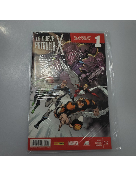 8-9-47297-1-Coleccionismo vintage MARVEL La nueva patrulla - X No 12