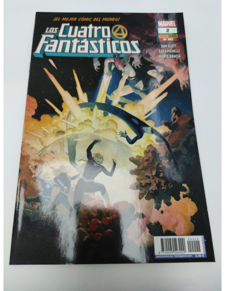 8-9-47319-1-Coleccionismo vintage MARVEL 4 fantasticos No. 2