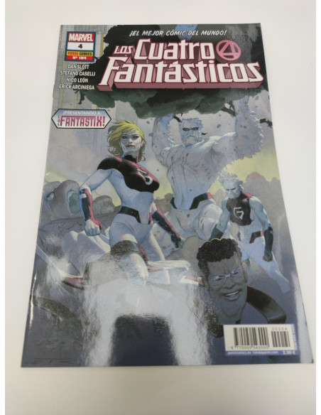 8-9-47322-1-Coleccionismo vintage MARVEL Los cuatro fantasticos No 4