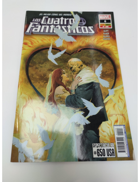 8-9-47323-1-Coleccionismo vintage MARVEL Los cuatro fantasticos No 6