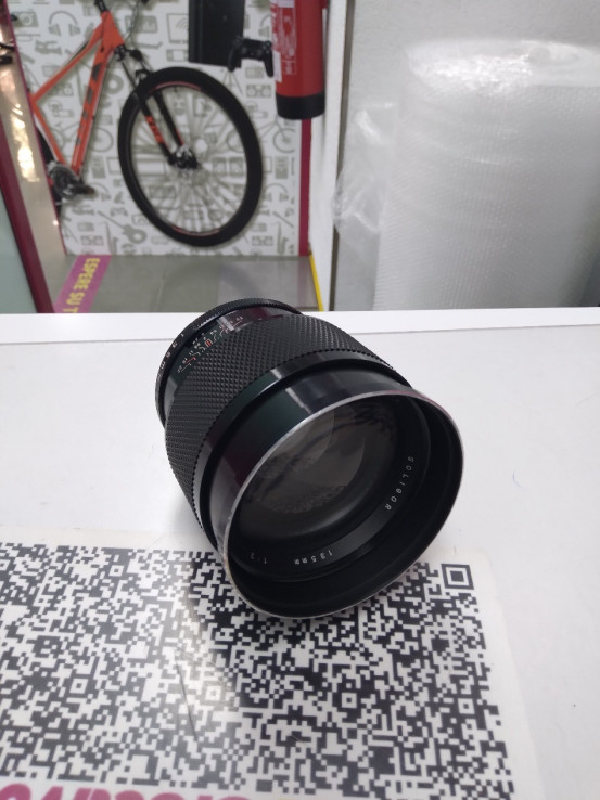 8-9-54830-1-Objetivo Soligor 135mm 1:2 77mm