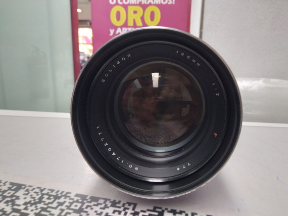 8-9-54830-3-Objetivo Soligor 135mm 1:2 77mm