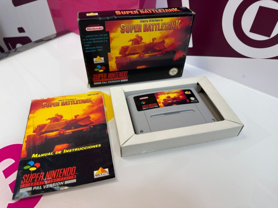 9-9-70550-3-Videojuego SNES Super Battletank