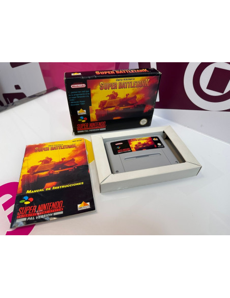 9-9-70550-3-Videojuego SNES Super Battletank