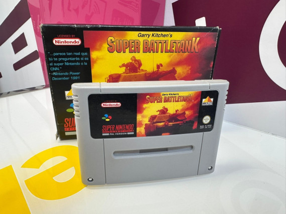 9-9-70550-6-Videojuego SNES Super Battletank