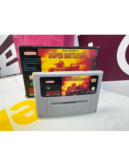 9-9-70550-6-Videojuego SNES Super Battletank