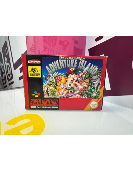 9-9-70548-1-Videojuego SNES Super Adventure Island
