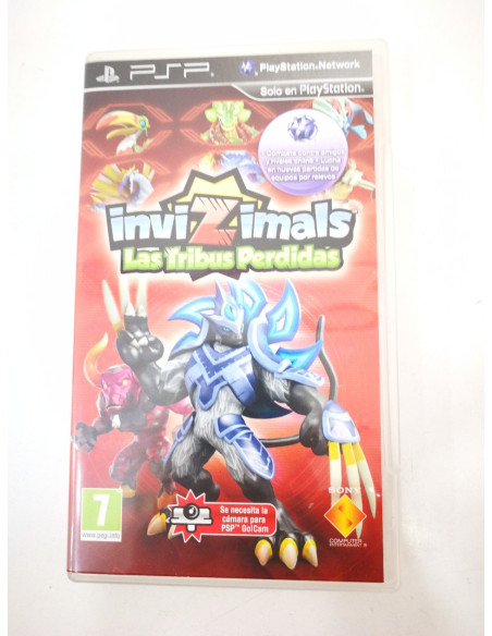 1-1-157326-1-VIDEOJUEGO PSP INVIZIMALS LAS TRIBUS PERDIDAS