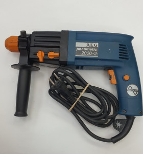 1-1-258183-1-Taladro Electrico Aeg Pneumatic 2000-2 Azul