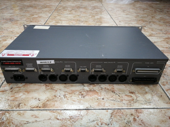 1-1-128720-3-Gentner TS612 Multiline(6 line)On Air Studio sin garantia Broadcast Phone System