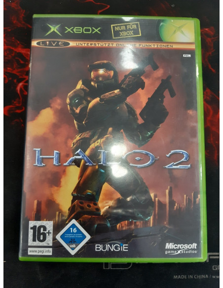1-1-219464-1-Videojuego Xbox Halo 2 xbox clasic (sin instrucciones)