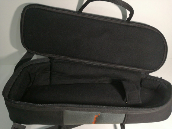 1-1-230950-2-Funda de trompeta negra gris omebaige acolchada