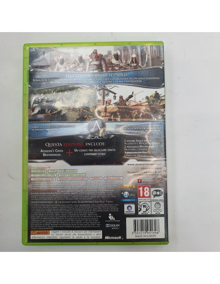 1-1-253734-2-Videojuego Xbox 360 Assassin S Creed Brotherhood Xbox 360 