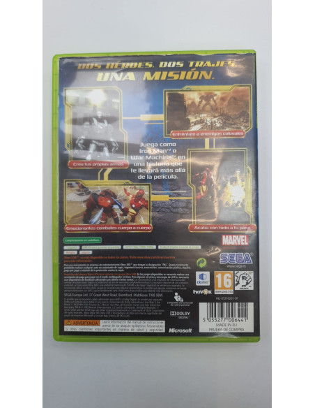 1-1-254008-2-Videojuego Xbox 360 Iron Man 2