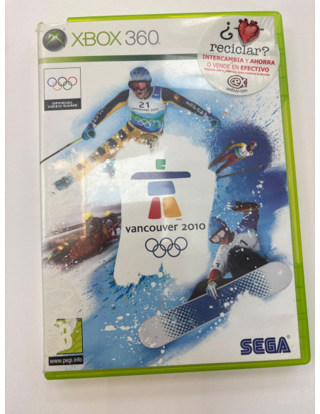 1-1-260289-1-Videojuego Xbox 360 Vancouver 2010