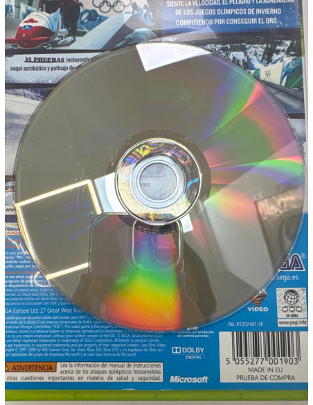 1-1-260289-5-Videojuego Xbox 360 Vancouver 2010