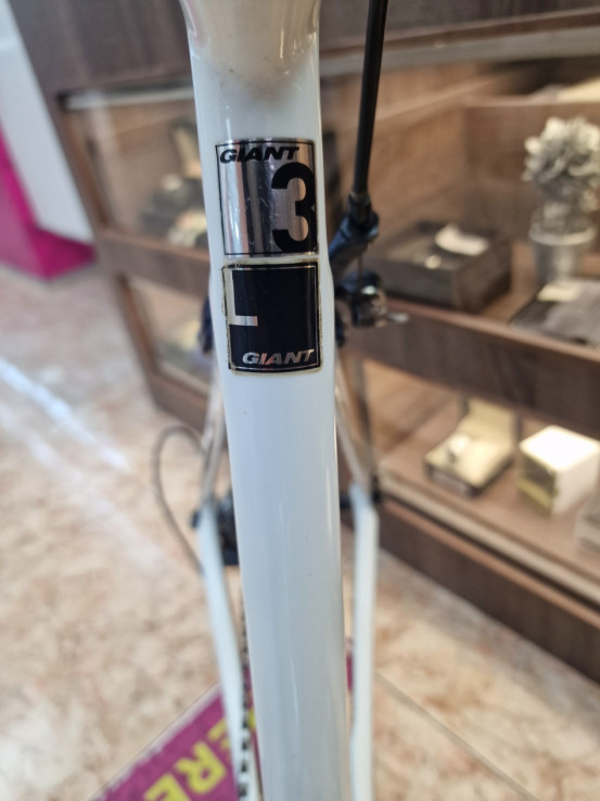 1-1-260523-6-Bicicleta Carretera Giant Def 9 Blanca Carbono Talla L