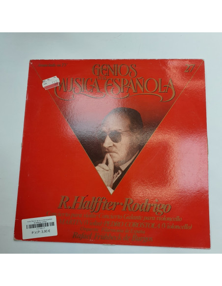 1-1-217930-1-Vinilo Genios de la musica española : R.halfferter rodrigo