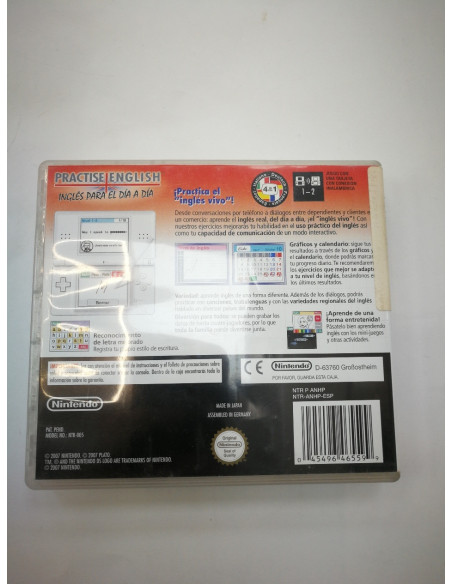 1-1-218517-2-Videojuego Nintendo DS practise english 