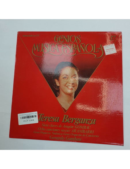 1-1-217987-1-Vinilo Genios de la musica española : Teresa Berganza
