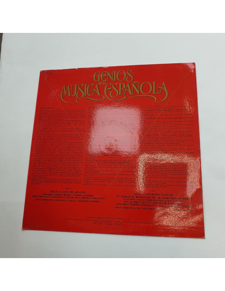 1-1-217987-2-Vinilo Genios de la musica española : Teresa Berganza