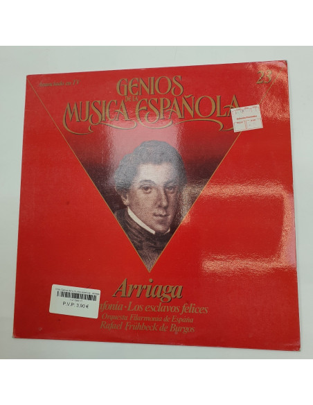 1-1-217989-1-Vinilo Genios de la musica española : Arriaga