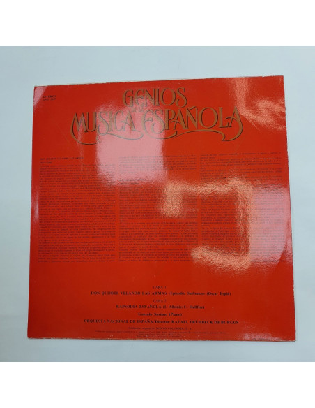1-1-218065-2-Vinilo Genios de la musica española : Esplá