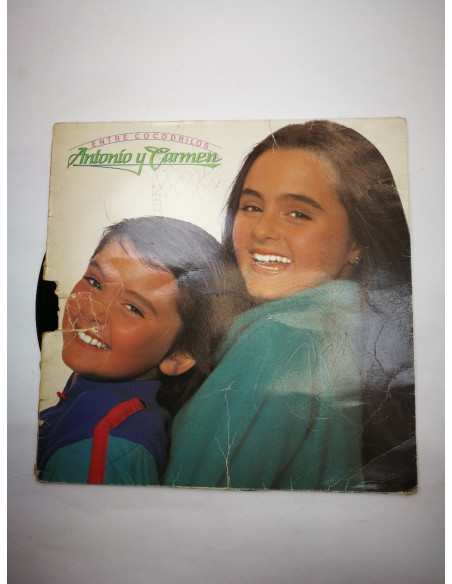 1-1-235362-1-Vinilo Antonio y Carmen Entre cocodrilos 
