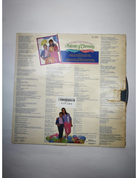 1-1-235362-2-Vinilo Antonio y Carmen Entre cocodrilos 