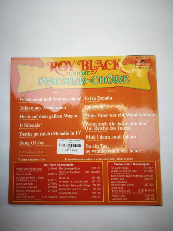 1-1-238066-2-Vinilo Roy Black fischer-chöre