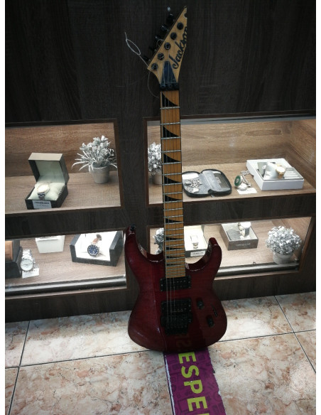 1-1-193811-1-GUITARRA ELECTRICA ROJA JACKSON