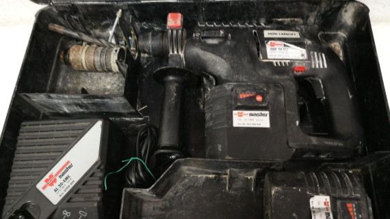 1-1-191420-3-Martillo Demoledor Wurth Abh20 Sle Negro