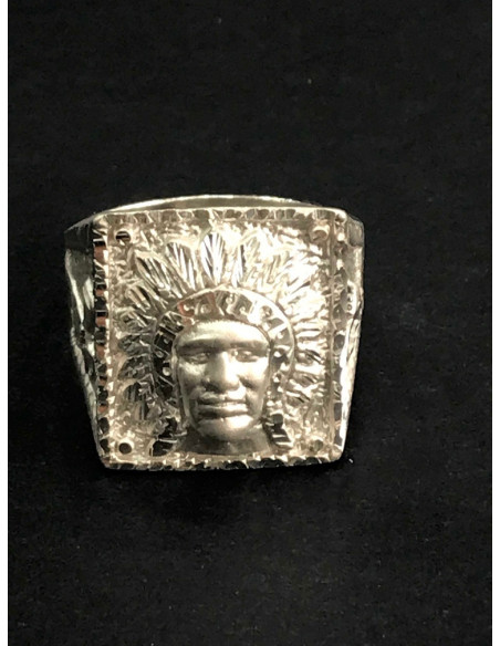 1-1-149897-1-Anillo plata jefe indio cuadrado