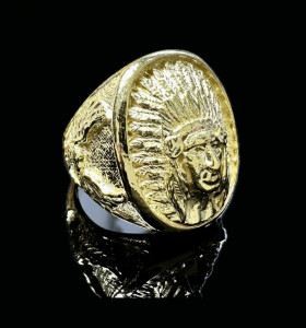 1-1-149899-5-Anillo plata jefe indio grande Ovalado 2
