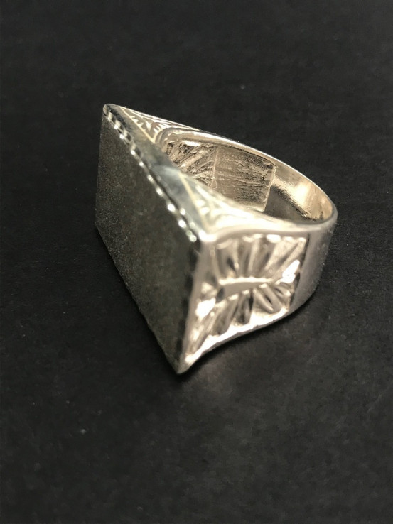 1-1-149903-2-Anillo sello plata liso rectangular