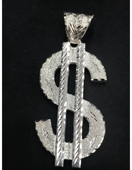 1-1-149918-2-Colgante plata simbolo dolar