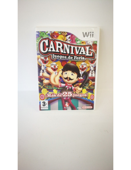 1-1-229304-1-Videojuego Wii Carnival Games (Juegos de Feria)