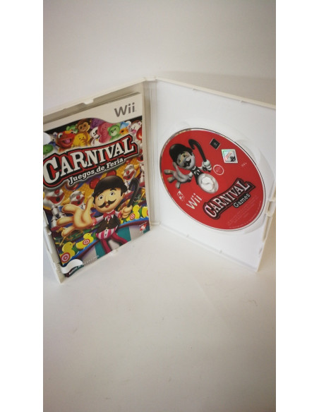 1-1-229304-2-Videojuego Wii Carnival Games (Juegos de Feria)