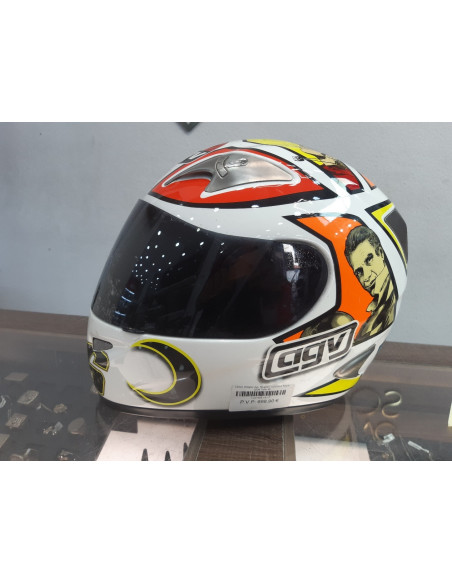 1-1-227409-1-Casco Integral Agv Mugello Valentino Rossi 2006 Talla Ml 