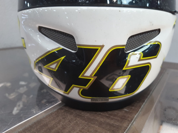1-1-227409-3-Casco Integral Agv Mugello Valentino Rossi 2006 Talla Ml 