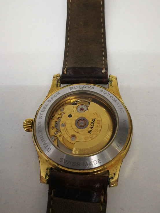 1-1-238310-2-Reloj Alta Gama Caballero Bulova Vintage Swiss Skeleton Wrist Watch 11987